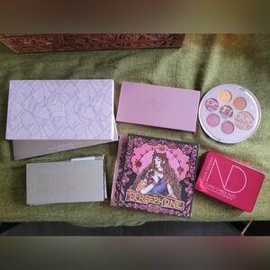 5 Eyeshadow Palette Bundle Mostly NIB